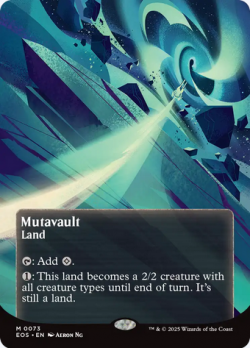 Mutavault - Poster Stellar Sights Lands