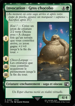 Summon - Fat Chocobo - FR