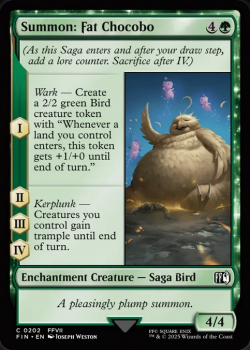 Summon - Fat Chocobo