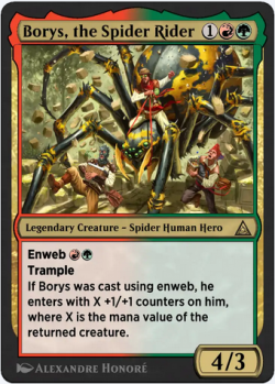 Borys, the Spider Rider