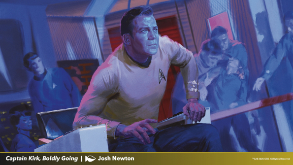 Captain Kirk, Boldly Going
