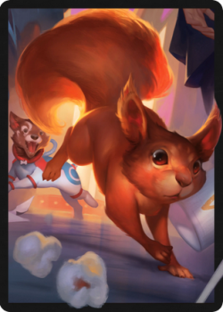 Squirrel Token Sleeve Squirrel Token Sleeve