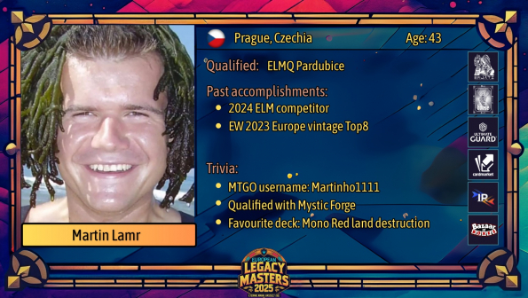 Report z European Legacy Masters 2025 profil hrace Martin Lamr Report z European Legacy Masters 2025 profil hrace Martin Lamr