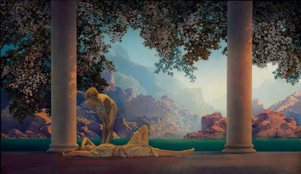 Daybreak od Maxfielda Parrisha