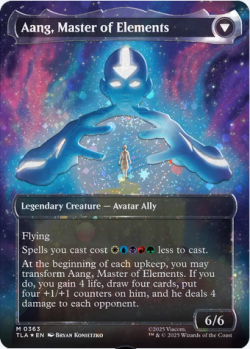 Aang, Master of Elements