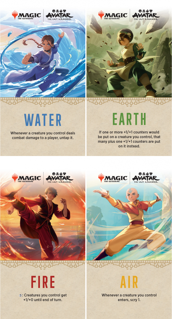 Avatar - The Last Airbender - Elements