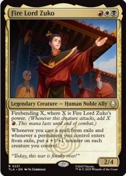 Fire Lord Zuko