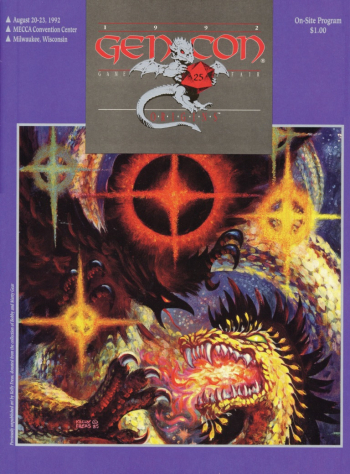 prográm prvého GenConu z '92