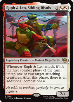 Raph Leo, Sibling Rivals