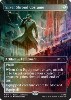 Silver Shroud Costume