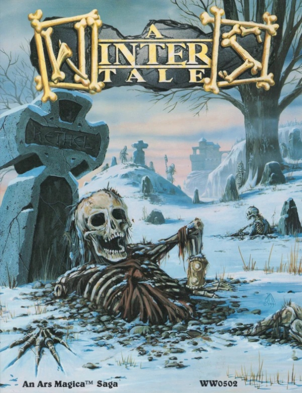 A Winters Tale s obálkou od Jeffa