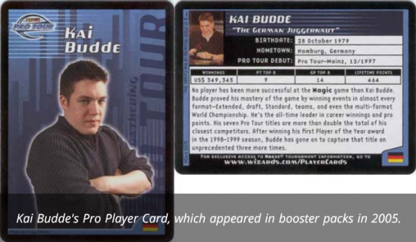 Kai Budde - Pro Player Card