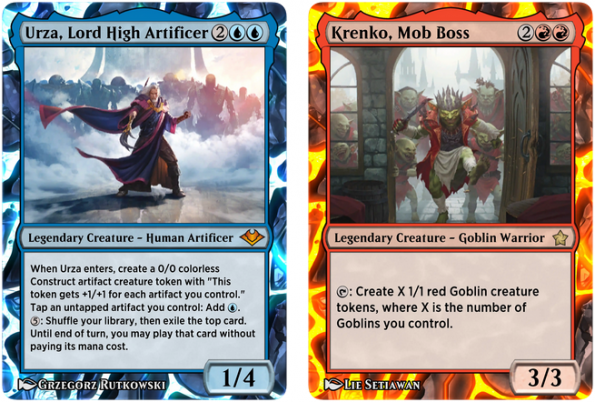 Magic Arena Elemental Frames