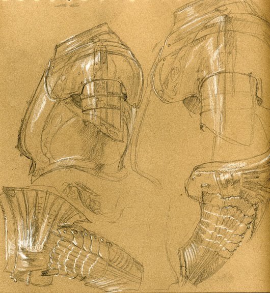 cuirass and pauldrons by Matt Stewart