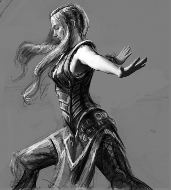 FoW figure study by Matt Smith