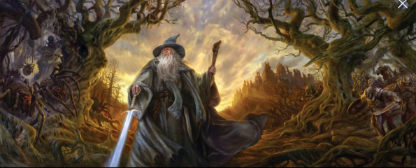 Gandalf at Dol Guldur