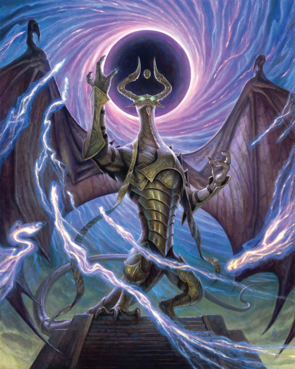 Nicol Bolas, Dragon God by Matt Stewart