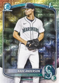 Sběratelské baseballové Bowman Draft Kade Anderson