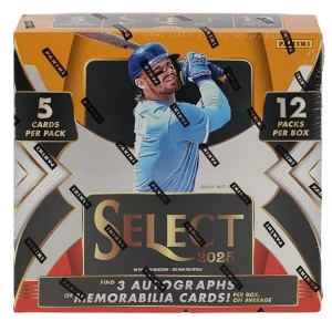 Sběratelské baseballové Panini Select 2025 box
