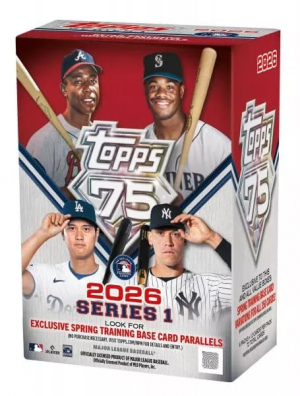 Sběratelské baseballové Topps 2026 box