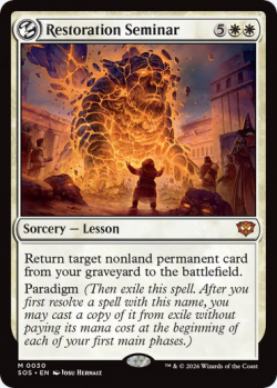 Restoration Seminar