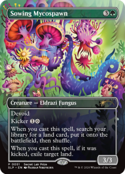 Sowing Mycospawn