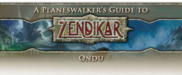 Planeswalker's Guide to Zendikar - Ondu