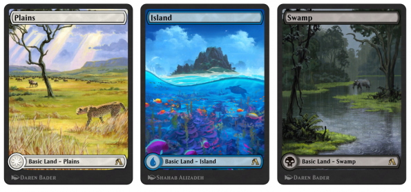 Plains, Island, Swamp