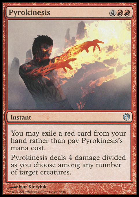 Pyrokinesis